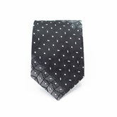 MIDNIGHT DOTS TIE AND POCKET SQUARE SET